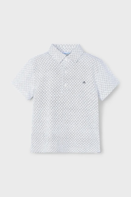 Mayoral tricou polo copii fixat albastru 3101.5A.Mini.PPYA