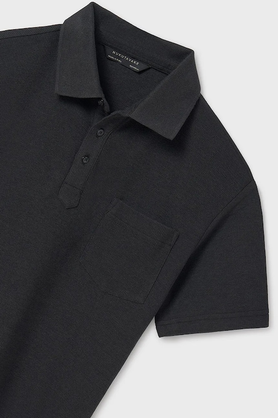 Хлопчик Дитяче бавовняне поло Mayoral 6128.7B.Junior.PPYA чорний