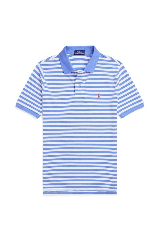 Polo Ralph Lauren polo in lana bambino/a colletto abbottonato blu 323964150001