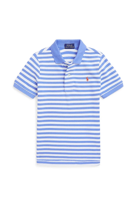 Дитяче бавовняне поло Polo Ralph Lauren бавовна блакитний 322964150001