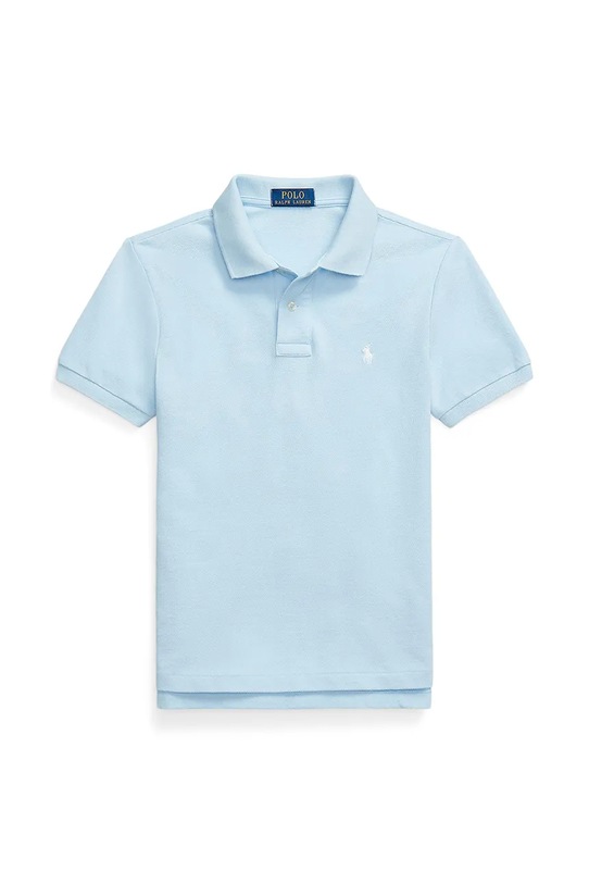 Polo Ralph Lauren polo in lana bambino/a con colletto blu 323708857064