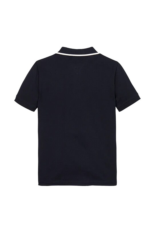 Chłopiec Tommy Hilfiger polo bawełniane dziecięce KB0KB09524.PPYA granatowy
