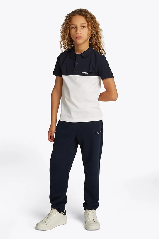 Tommy Hilfiger polo dziecięce KB0KB09527.128.176.PPYA biały