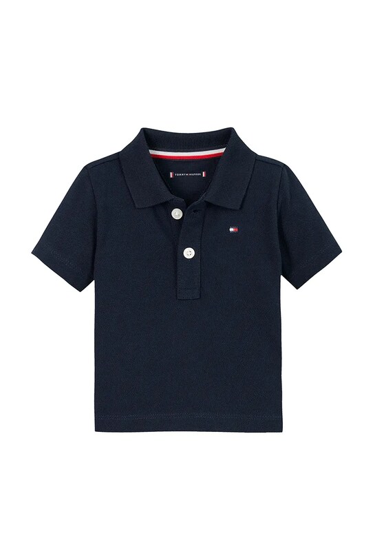 Tommy Hilfiger gyerek póló elasztánnal sötétkék KN0KN02030.PPYA