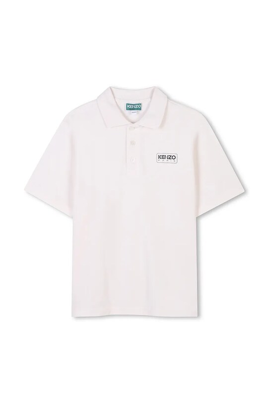 Детское поло Kenzo Kids с эластаном белый K61105.114.150