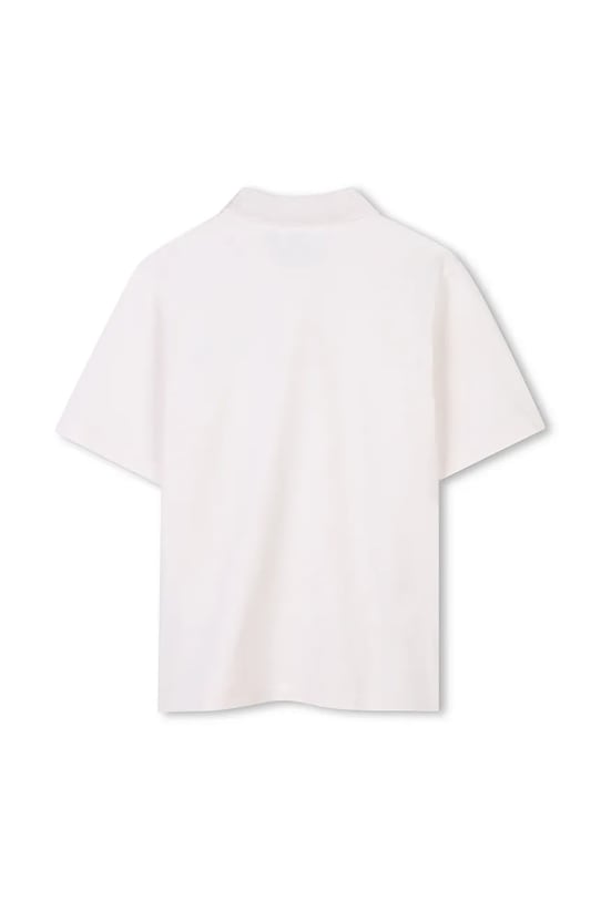 Kenzo Kids polo dziecięce K61105.114.150 biały SS25