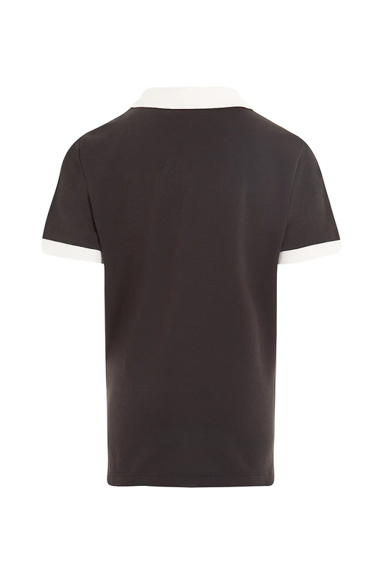 CHLAPEC Dětské polo tričko Calvin Klein Jeans IB0IB02485.PPYA černá
