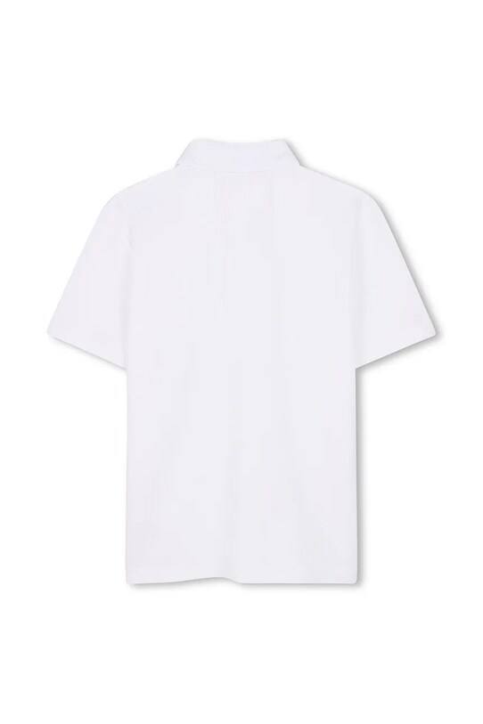 BOSS tricou polo copii J52042.114.150 alb SS25