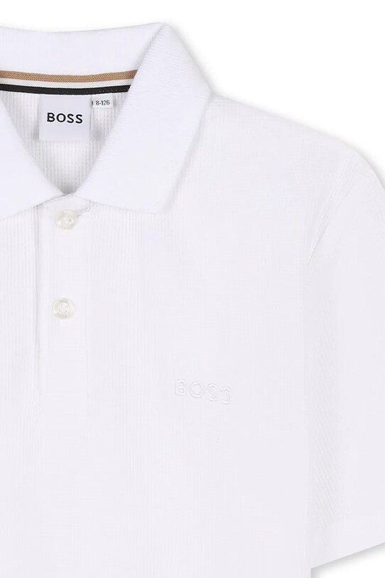 Băieți BOSS tricou polo copii J52042.114.150 alb