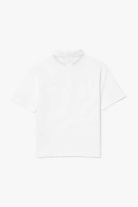 Băieți Lacoste tricouri polo din bumbac pentru copii PJ2482 alb
