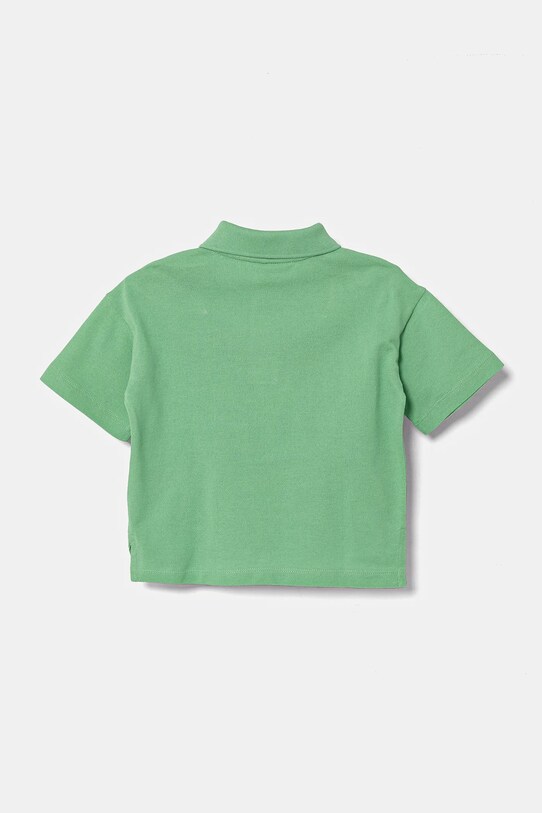 Lacoste gyerek pamut póló PJ2482 zöld SS25