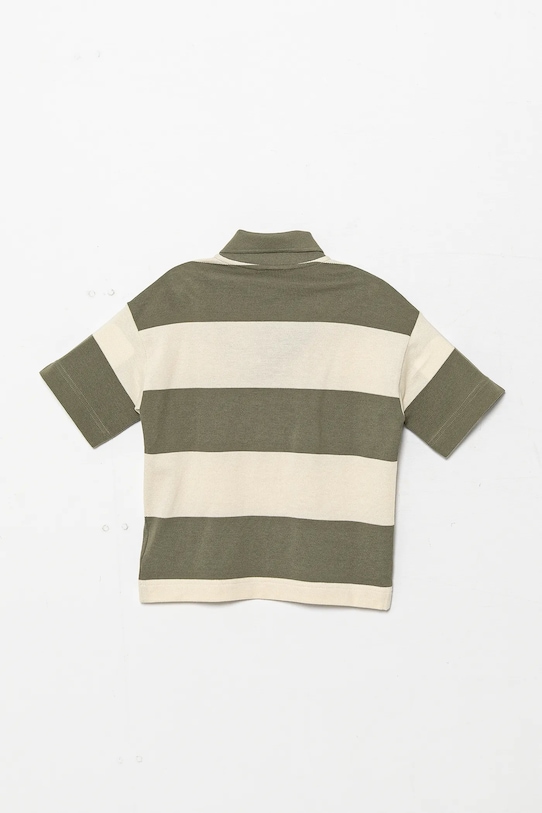 Lacoste tricouri polo din bumbac pentru copii PJ8423 verde SS25