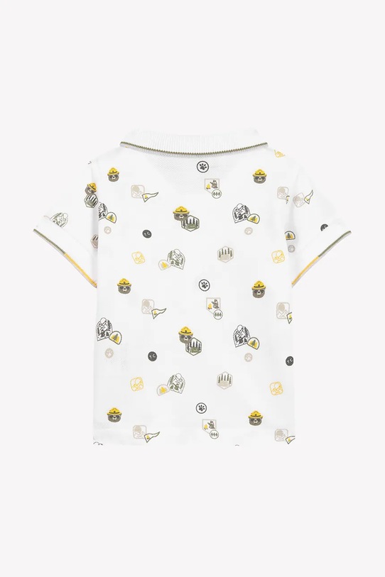 Detská bavlnená polokošeľa Tartine et Chocolat CA11121.80.94 biela SS25