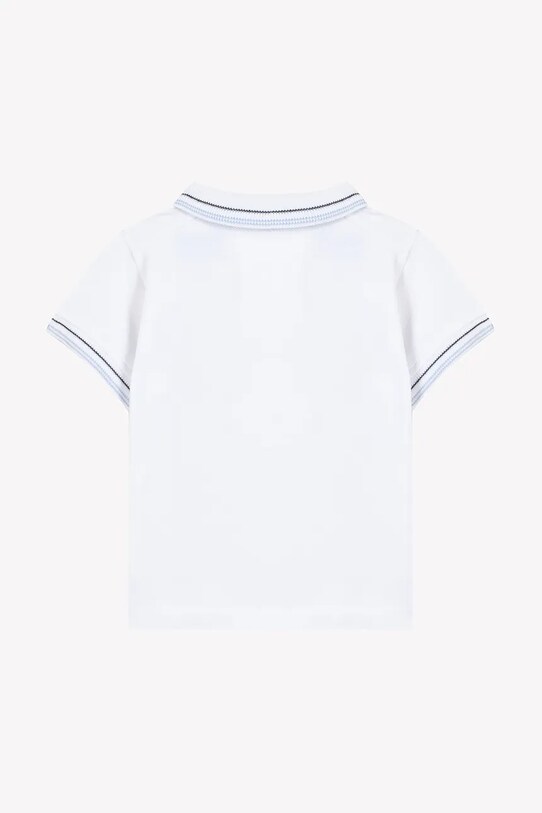 BIMBO Tartine et Chocolat polo in cotone neonati CA11101.60.74 blu