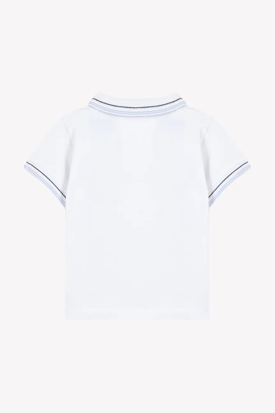 Момче Бебешка памучна тениска с яка Tartine et Chocolat CA11101.80.94 син