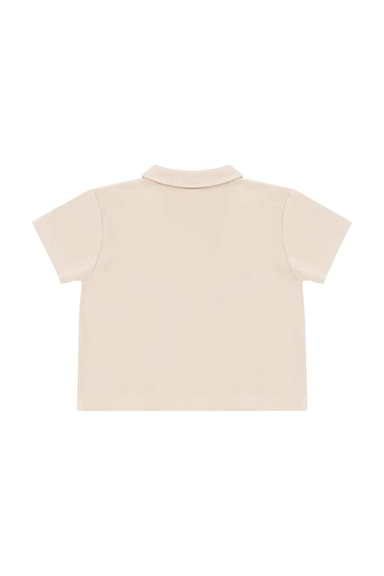 Fiú Donsje baba pamut pólóing Wouti Shirt Groom 4098701.68.92 bézs
