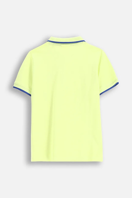 Pamučna polo majica Coccodrillo WC5143601MBJ zelena SS25