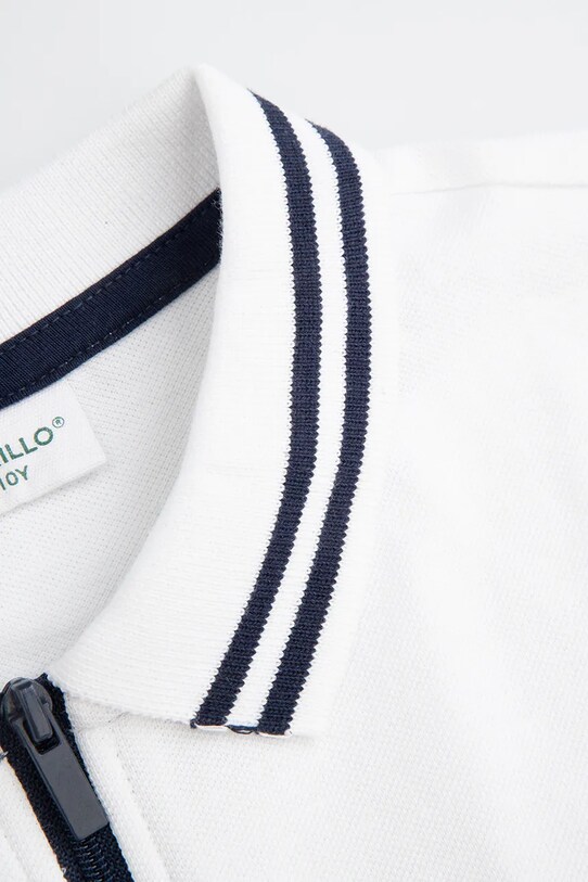 BIMBO Coccodrillo polo WC5143603EJB bianco