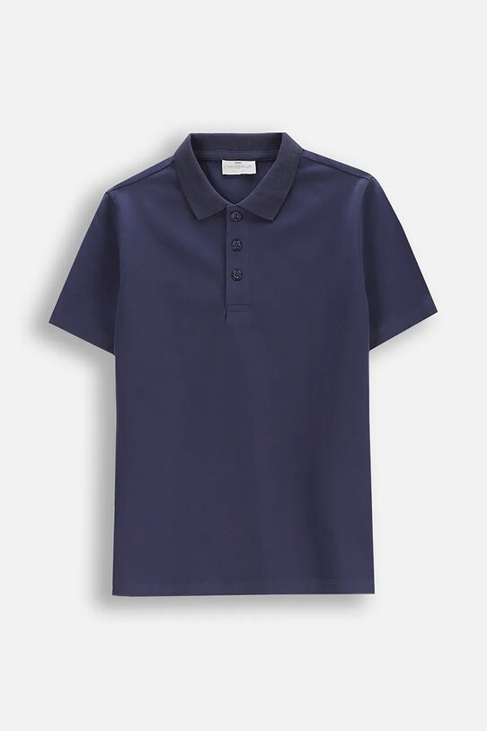 Coccodrillo polo dziecięce bawełna granatowy WC5143601VBB