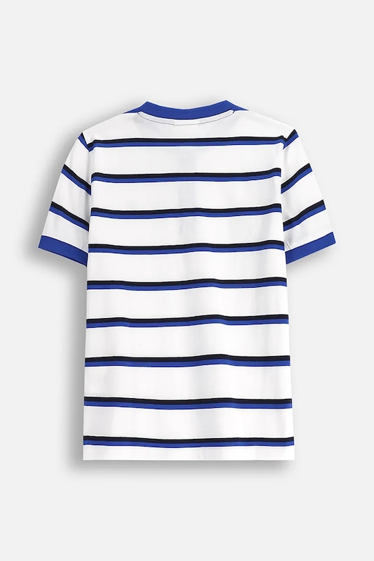 Pamučna polo majica Coccodrillo WC5143201BSB bijela AW25