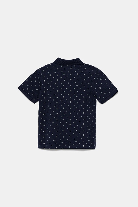 United Colors of Benetton tricouri polo din bumbac pentru copii 3H35G300X.P.Seasonal bleumarin SS25