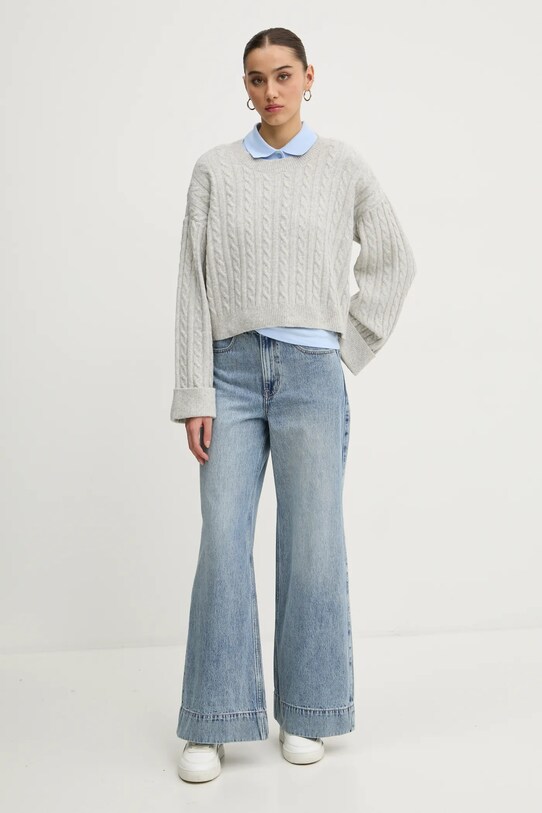 Поло Tommy Jeans DW0DW20160 блакитний SS25