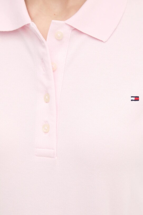 Tommy Hilfiger polo WW0WW43224 różowy