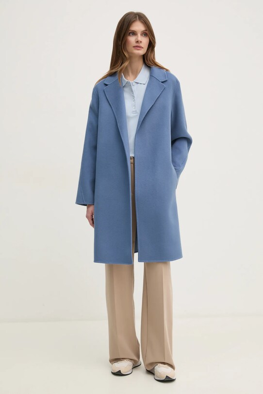 Поло Tommy Hilfiger WW0WW43224 голубой SS25