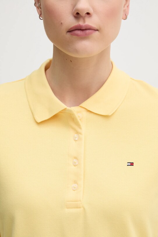 Поло Tommy Hilfiger WW0WW43224 жовтий