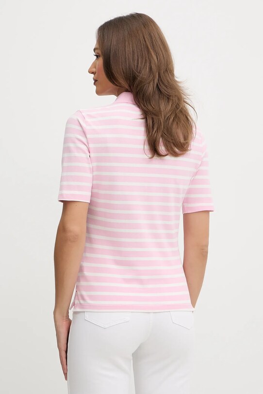 Tommy Hilfiger polo WW0WW43224 różowy SS25