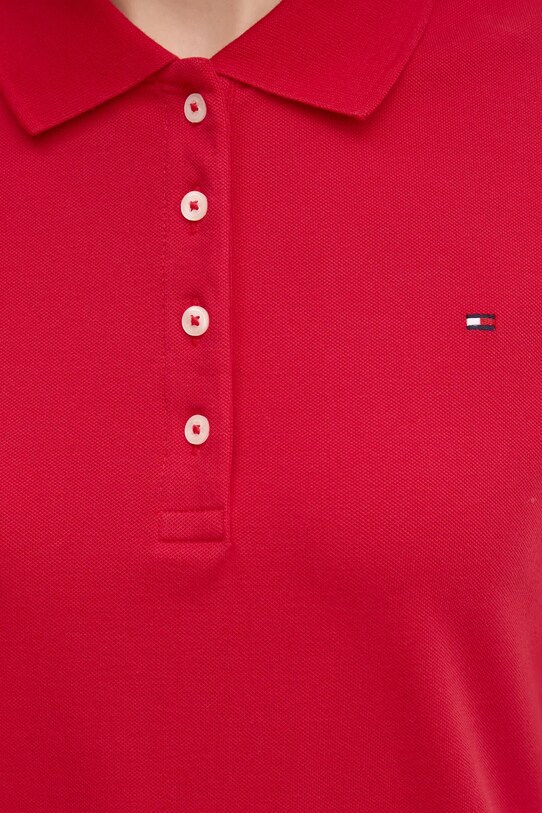 Polo Tommy Hilfiger WW0WW43224 rdeča