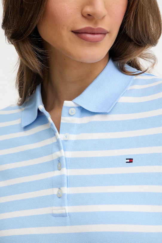 Πόλο Tommy Hilfiger WW0WW43224 μπλε