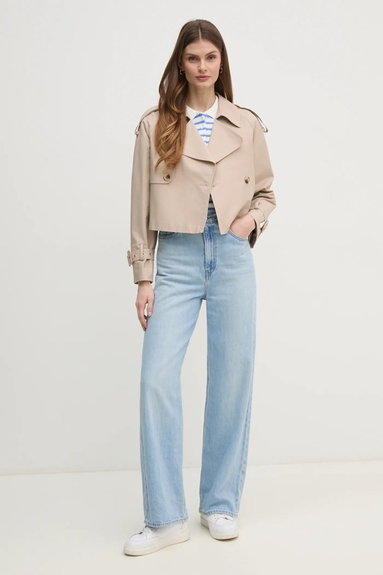 Поло Tommy Hilfiger WW0WW43224 блакитний SS25