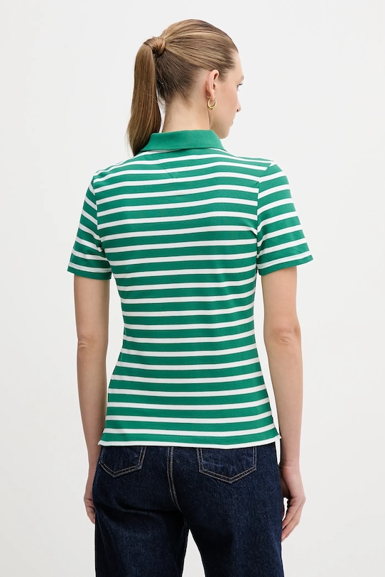 Odzież Tommy Hilfiger polo WW0WW43225 zielony