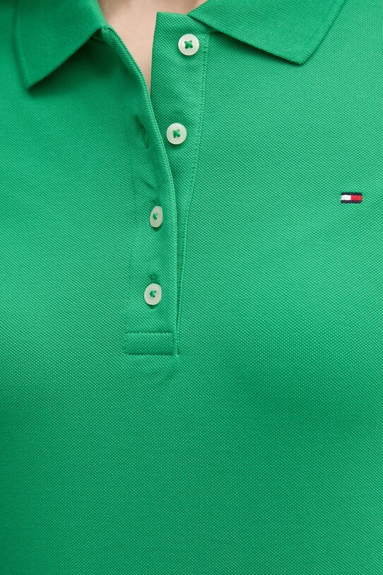 Поло Tommy Hilfiger WW0WW43225 зелёный