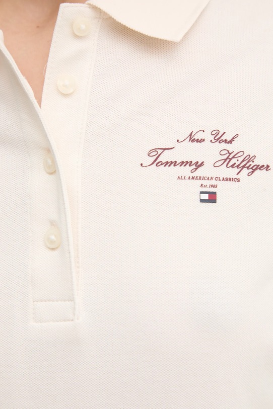 Tommy Hilfiger polo WW0WW43930 beżowy