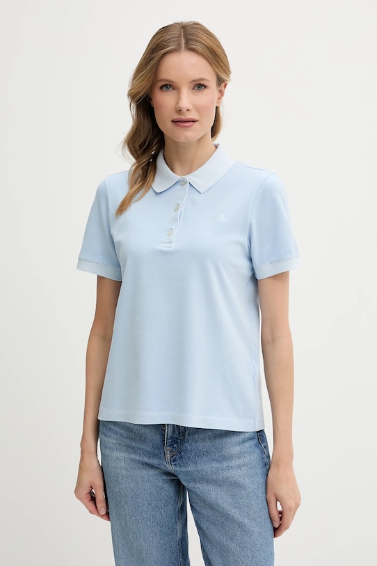 Polo tričko Marc O'Polo slim modrá 503237153013