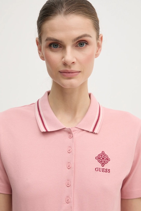 Guess polo SUZANNE rosa V5RP02.KCOK1