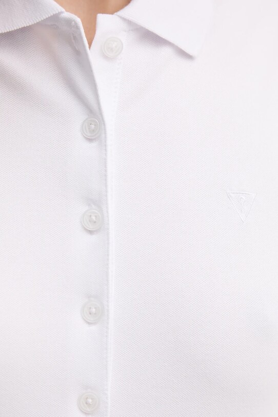 Guess tricou polo LIZA alb W4GP61.KARS0