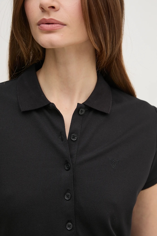 Поло Guess LIZA чёрный W4GP61.KARS0