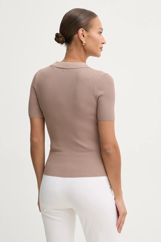 Odzież Guess sweter PAULA W5RR25.Z2U00 brązowy