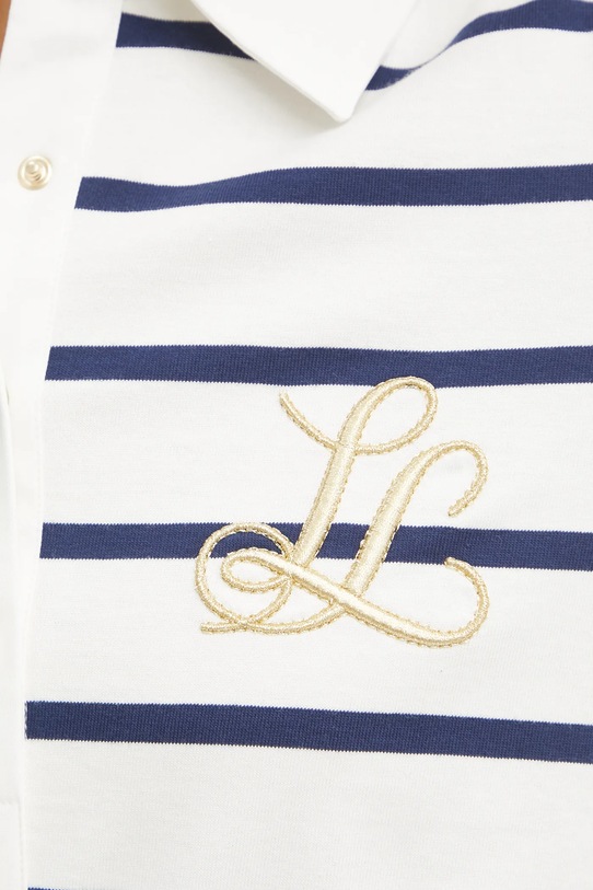 Luisa Spagnoli longsleeve bawełniany 541842 biały