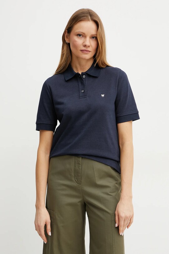 Weekend Max Mara tricou polo imprimeu bleumarin 2515951011600