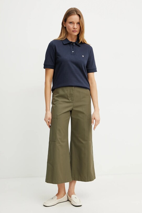 Weekend Max Mara tricou polo 2515951011600 bleumarin SS25
