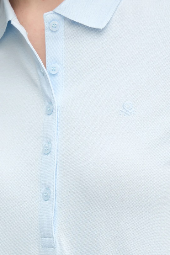 Polo tričko United Colors of Benetton 3TQJD300W modrá