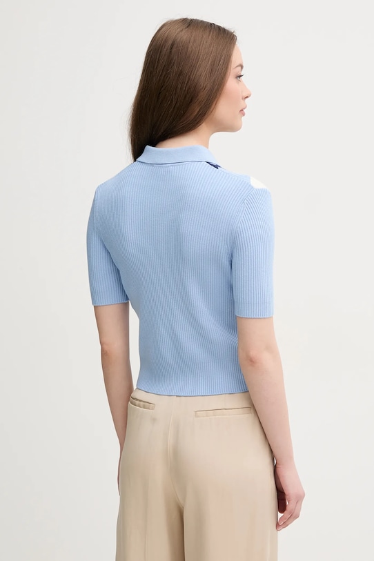 Îmbrăcăminte United Colors of Benetton tricou polo 124ME3019 albastru