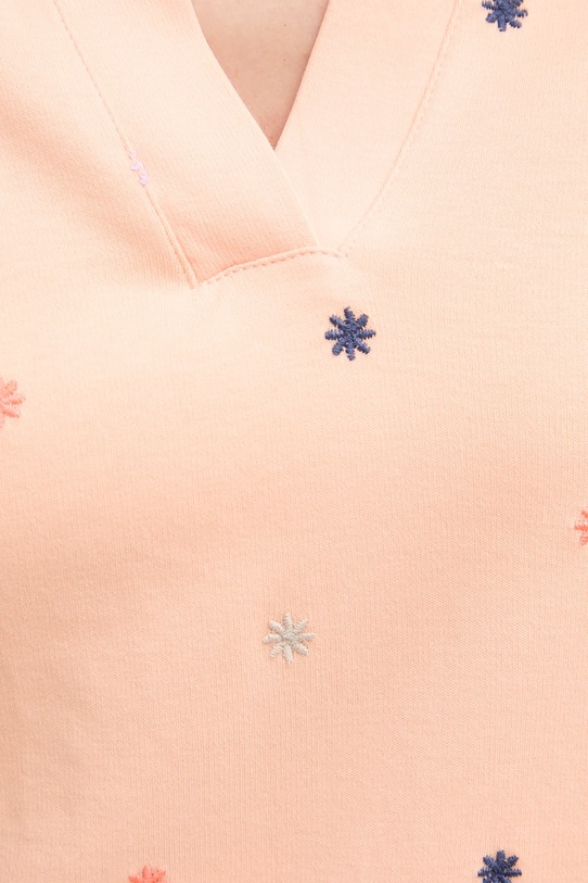 Pamučna polo majica United Colors of Benetton 36QJD300X narančasta