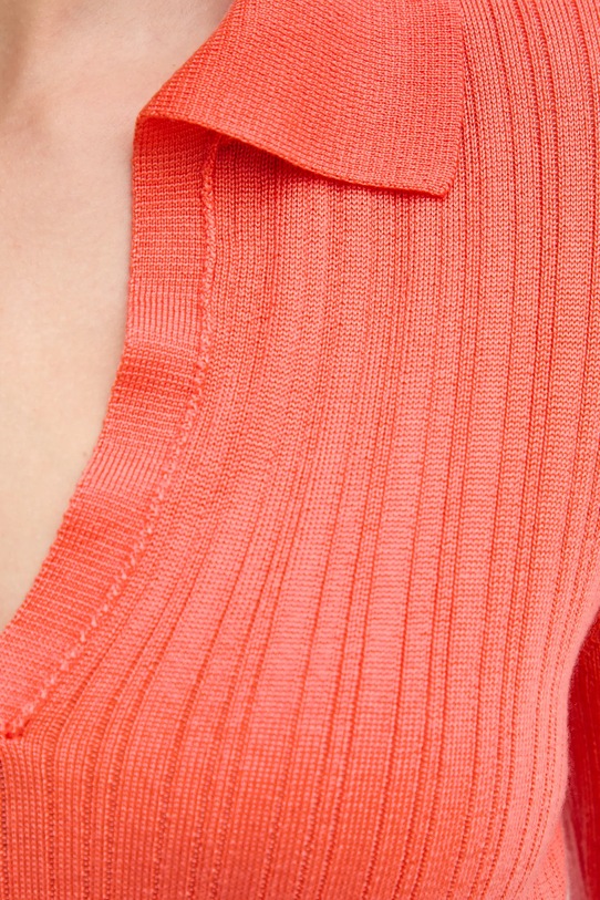 Polo United Colors of Benetton 123VD3018 oranžna