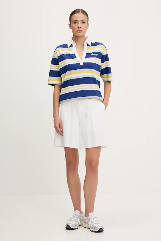 Поло Napapijri E-Ete NP0A4ILKSA81 темно-синій SS25