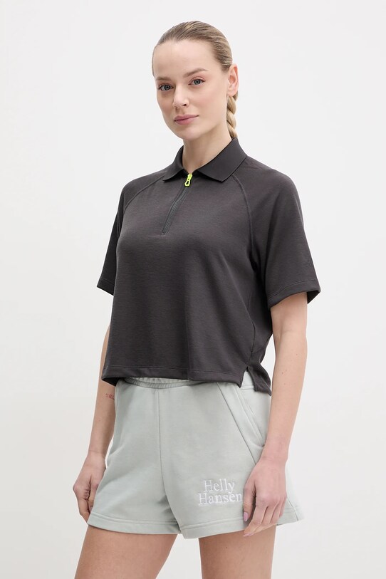 Helly Hansen tricou polo INSHORE fixat negru 34481
